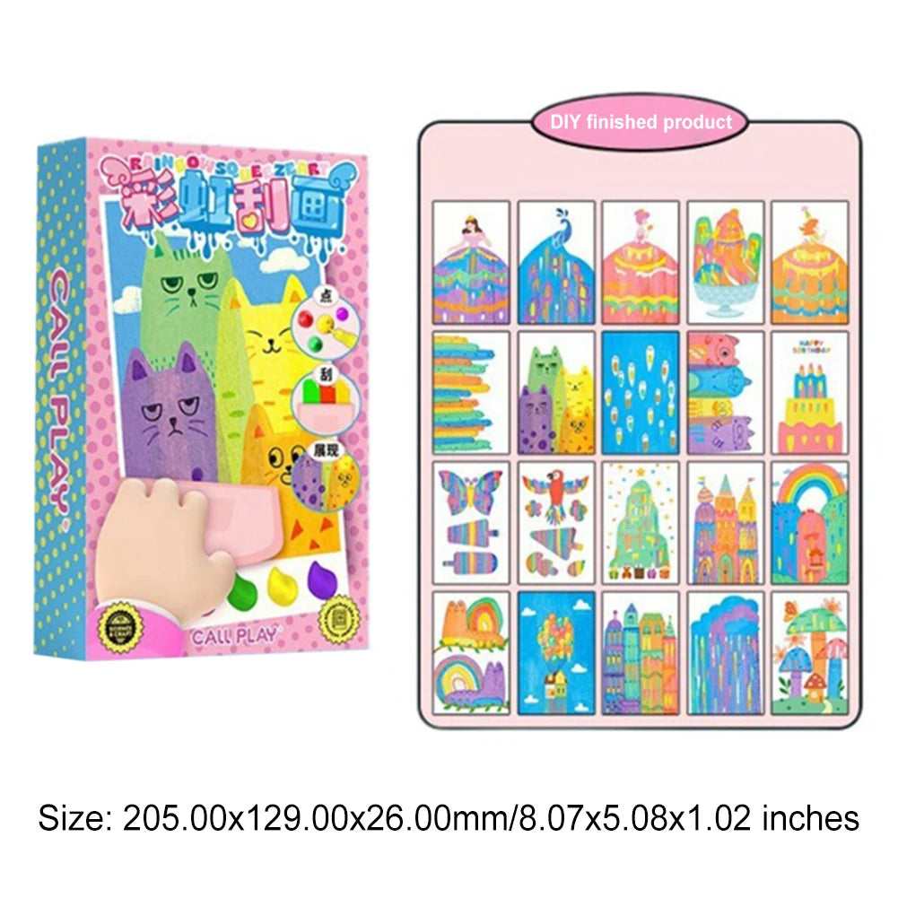 Squeegee Art Kids Paint Kit