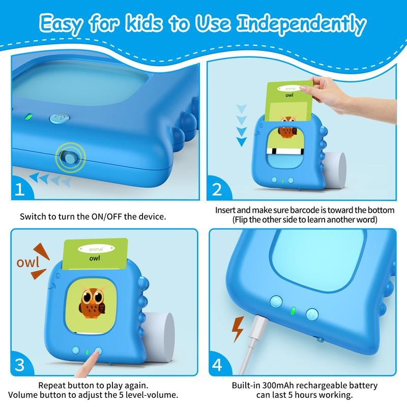 Kids Toddler Flash Cards with 510 Sight Words