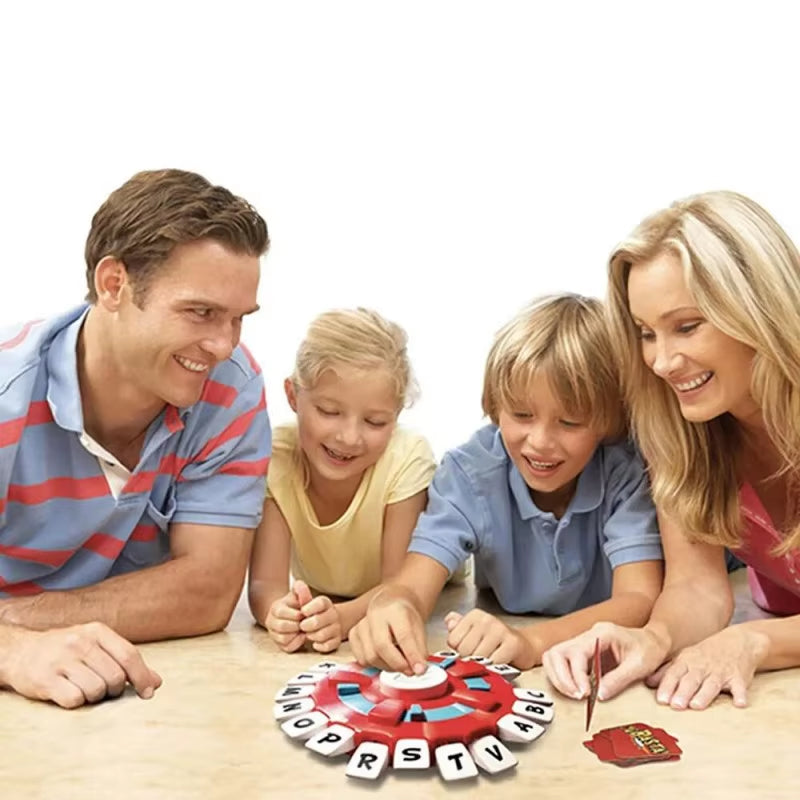 Fast Paced Letter Vocabulary Board Game for Family