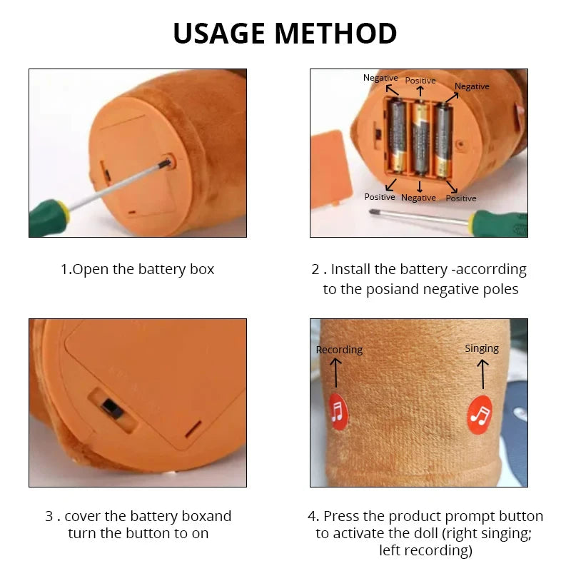 Dancing Cactus – Mimicking Singing Toy