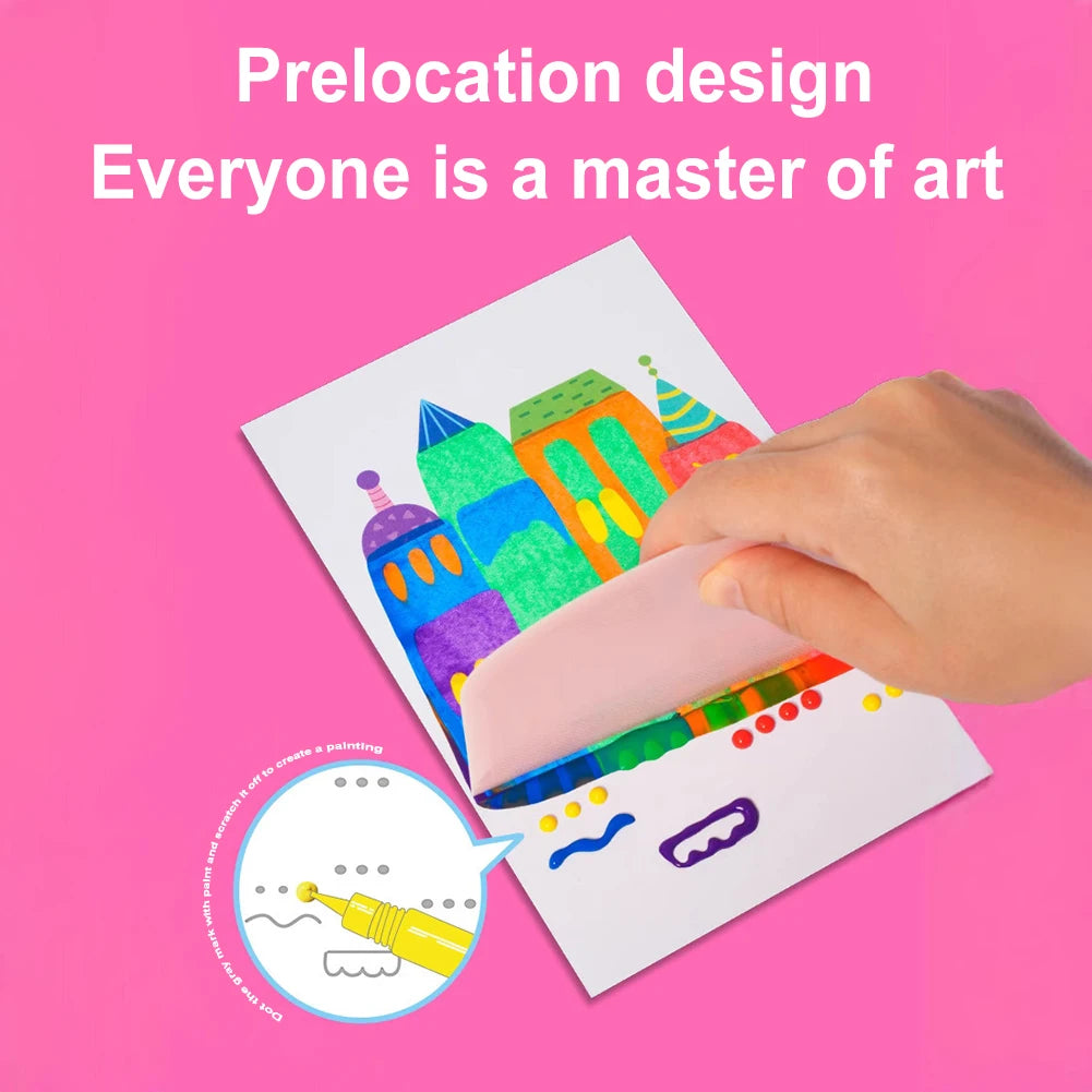 Squeegee Art Kids Paint Kit