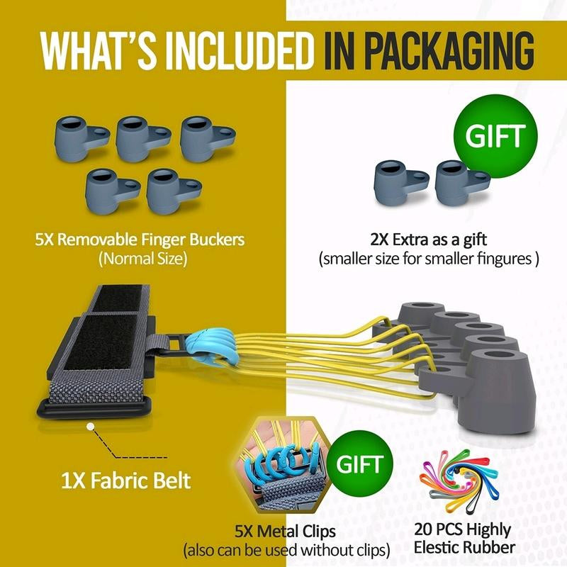 MITOUS Wrist Strengthener, Hand Grip Strengthener, Hand Exerciser, Finger and Wrist Exerciser, Forearm Strengthener