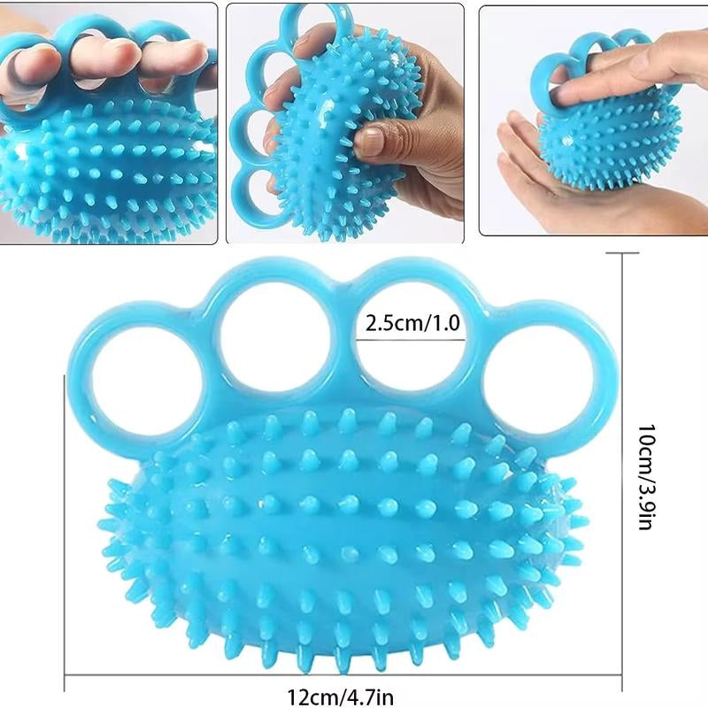 Hand Grip Strengthener | Finger Exerciser Training Ball for Recovery & Therapy | Arthritis, Stroke & Elderly Rehab WEPIZAZZ