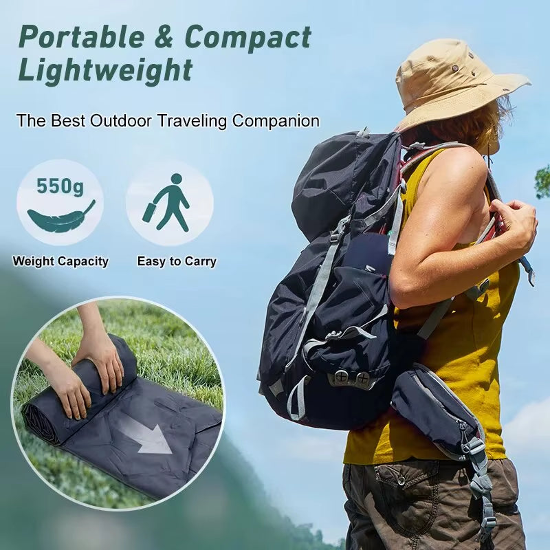 Portable Outdoor Air Cushion Sleeping Mat for Travel Hiking
