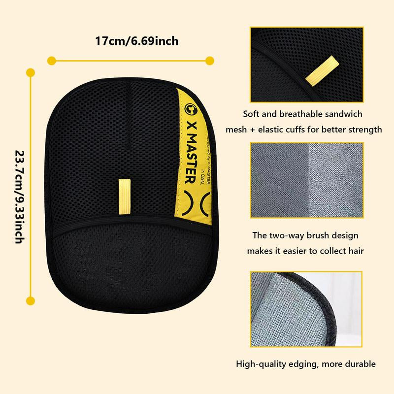 Pet Hair Removal Gloves, Electrostatic Pet Hair Remover, Reusable Cat&Dog Hair Remover for Couch, Furniture, Carpet, Car Seat, Pet Grooming Gloves