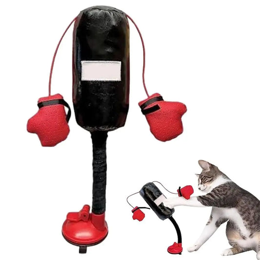 Cat Punching Bag Toy 