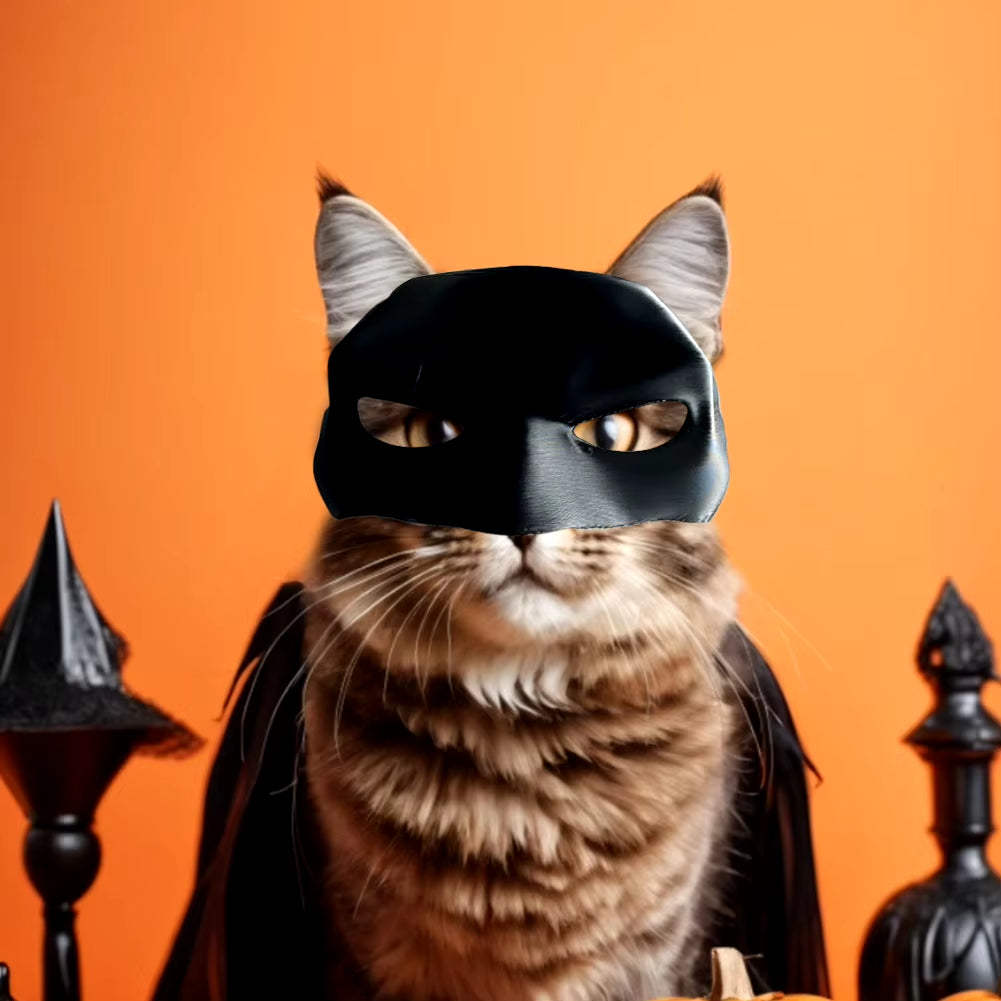  Cat Avenger Bat Mask Superhero Cat Toy