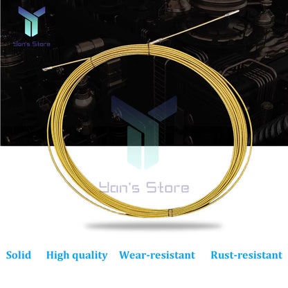 5/10M Universal Wire Threading Device Spring High Elasticity Rope Pulling Device with Pulley Electricians Wire Lead Cable Puller