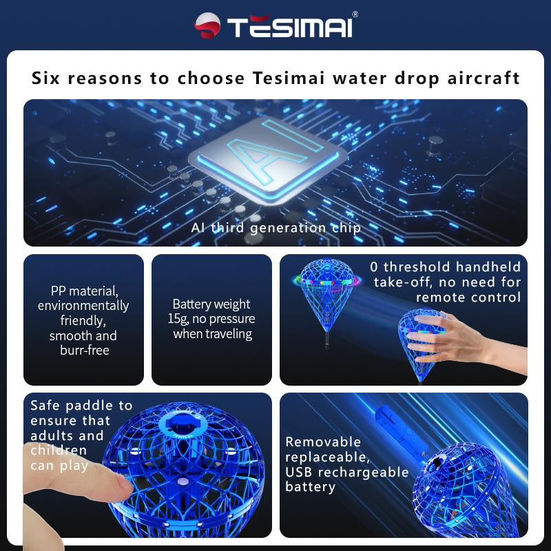 Flystars Flying Orb Ball Drone