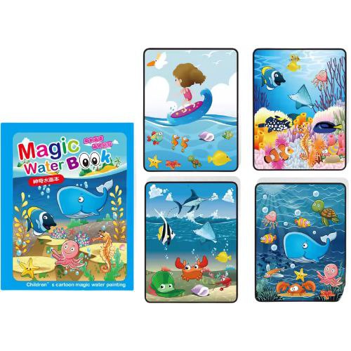 Magic Reusable Water Drawing Book for Kids