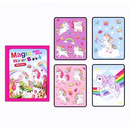 Magic Reusable Water Drawing Book for Kids