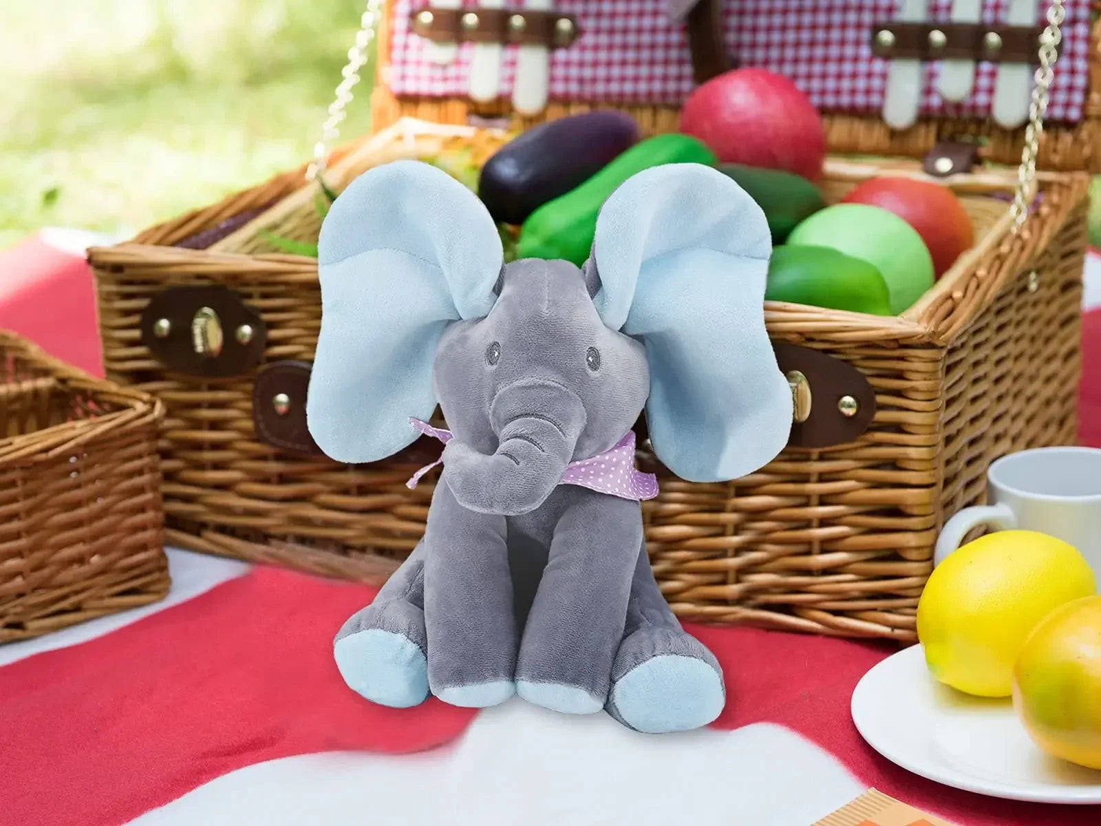 Adorable Elephant Stuffed Animal Toy for Baby'