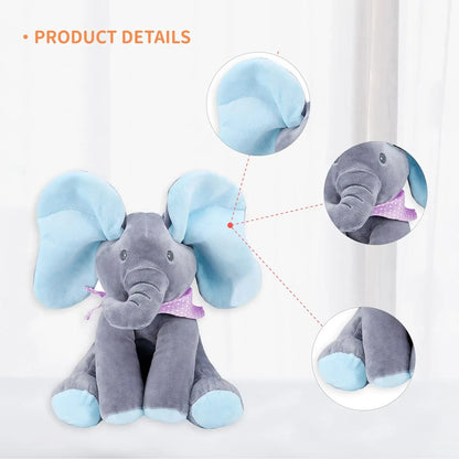 Adorable Elephant Stuffed Animal Toy for Baby'
