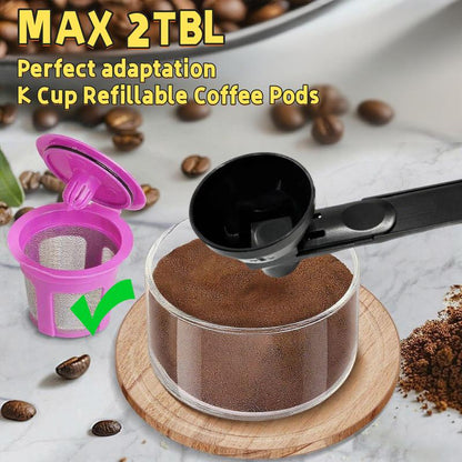 [Buy 1 Get 1 Free] Protein Powder Sliding Spoon, Powder Funnel Scoop, Coffee Leak Proof Spoon,High Quality Scoop for Pre Workout Creatine Powder Formula Smoothie Kitchen Utensils BPA Free Plastic 2 TBL