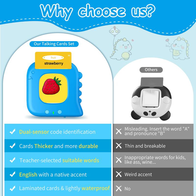 Kids Toddler Flash Cards with 510 Sight Words